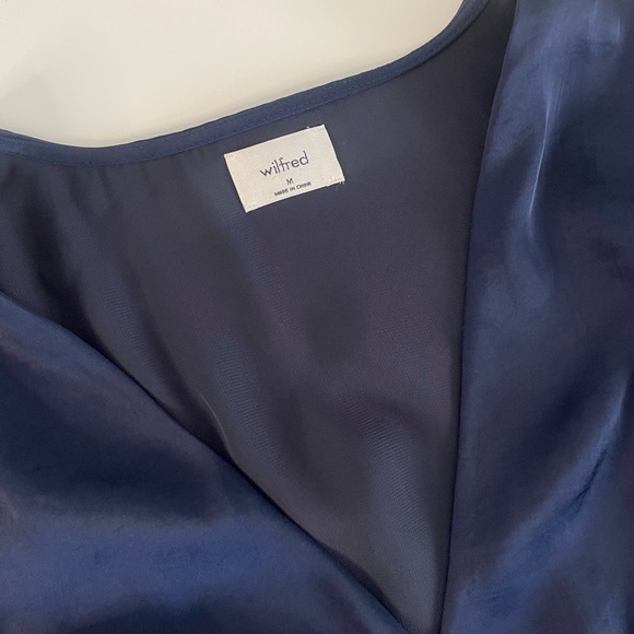 Aritzia Wilfred Lune Satin Dress - Picture 13 of 14